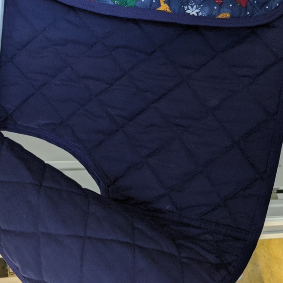 Handmade quilted Christmas vest - Picture 2 of 8